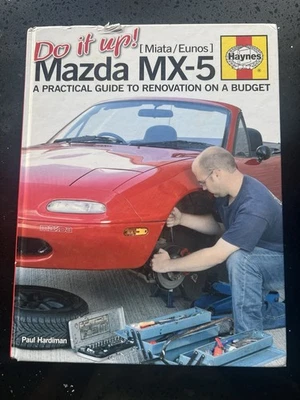 Haynes Mazda MX-5 Renovation Manual 1989–2005 – Miata, Eunos – Used - Image 1 of 3