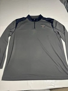 NBA New Orleans Pelicans Basketball XL Pullover Gray Blue TX3 Cool Lightweight - Picture 1 of 5