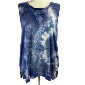 Xersion Active Tank Top Quick-Dri Sleeveless Athletic 2XL Hippie Trippy Gym - Picture 1 of 5