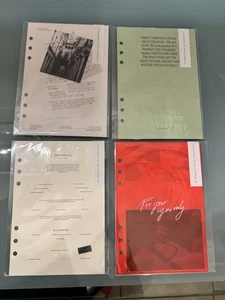 Cloth & Paper Planner Stationary Lot Of 4 Dashboards NEW - Bild 1 von 6