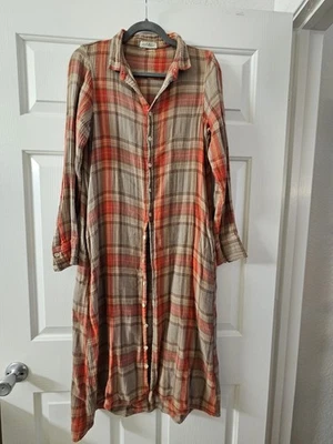 Free People x CP Shades Plaid Maxi Dress Size Small Excellent Condition Pockets - Image 1 of 4