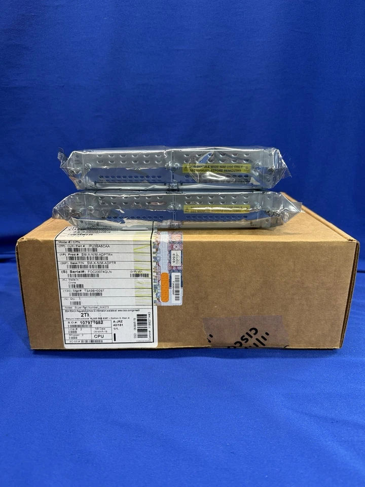 Cisco SM-X-NIM-ADPTR Carrier Card for 4000 ISR Lot x 3 - All Unused - Read Below - image 1 of 4