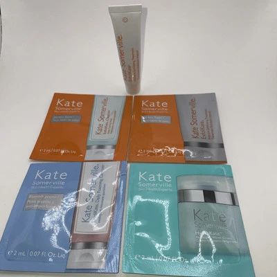 Kate Somerville 5 peças amostras de pele esfoliante limpador hidratante - Imagem 1 de 4