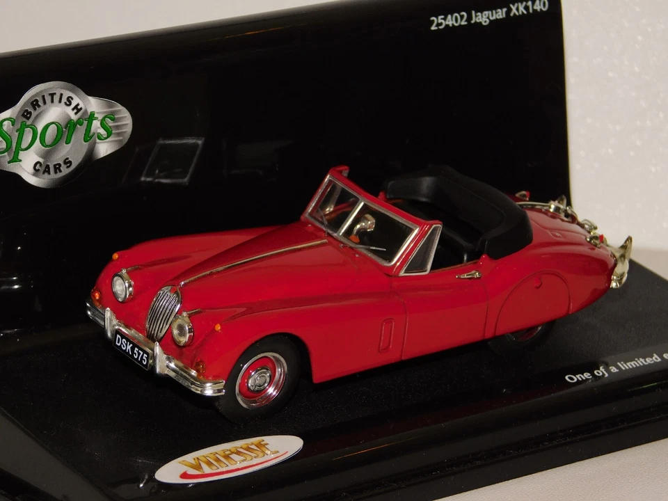 JAGUAR XK140 RED VITESSE 25402 1:43 - Immagine 1 di 1
