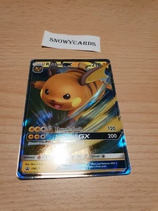 English - Promo - Raichu GX - SM213 - Holo - Pokemon Card - Hidden Fates - Picture 1 of 2