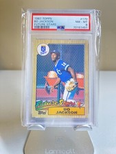 1987 Topps #170 Bo Jackson PSA 8 Future Stars Royals
