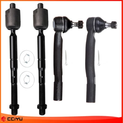4pcs For 2005-2012 Lexus ES350 Toyota Avalon Camry / SE / LE Front Tie Rod Ends Foto 1 de 4