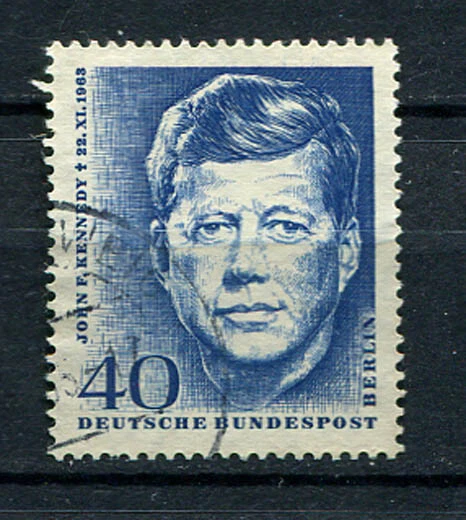 Alemania - Berlín: J.F. Sello Kennedy de 1964 - usado Foto 1 de 1