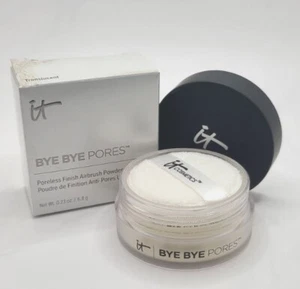 IT COSMETICS BYE BYE PORES Poreless Airbrush Finish Loose Powder TRANSLUCENT .23 - Picture 1 of 7