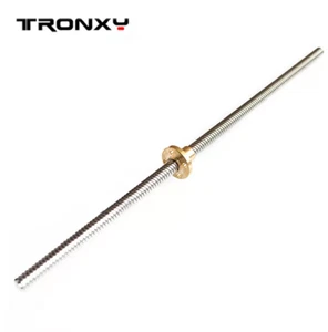 Pièces d'imprimante 3D T8 barre à vis axe Z avec écrous en cuivre 380 mm - Photo 1/1