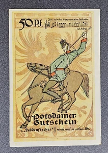 BILLET DE BANQUE ALLEMAGNE ARGENT D'URGENCE POTSDAM NOTGELD 50 PFENNIG 1921 [🇩🇪37143] - Photo 1 sur 2