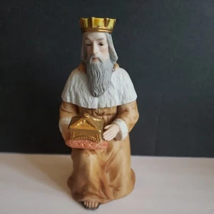 Vntg Homco Nativity 5599 Replacement Wiseman Kneeling Figurine Christmas  - Picture 1 of 6