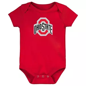 Future Tailgater Ohio State Buckeyes LOGO Baby Bodysuit - Picture 1 of 4