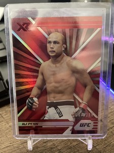 2022 CHRONICLES XR UFC BJ PENN RED PARALLEL /199
