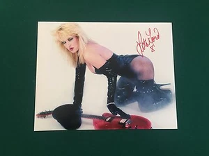 Lita ford the runaways signed 11x14 photo w/coa - Picture 1 of 2