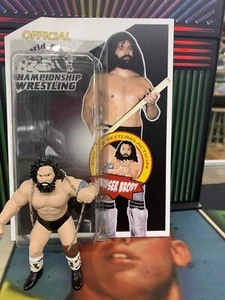 Custom Galoob sized WCCW Bruiser Brody wrestling figure With Custom Package - Picture 1 of 5