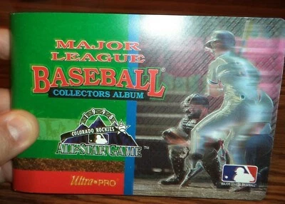 Rockies All Star Game 1998 Colorado MLB Collectors Album Photo Holder New - Image 1 of 3