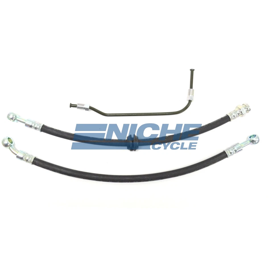 Kit de manguera de línea de freno de disco delantero Honda CB500 CB550 Foto 1 de 1