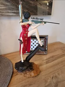 1:6 Resident Evil Biohazard Ada Sexy Frau Female Army 1/6 Gebaut Bemalt 28,5 cm - Bild 1 von 5