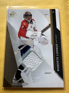 2014-15 SP JUEGO USADO ROBERTO LUONGO CAMISETA 1 COLOR FLORIDA PANTHERS #22 - Imagen 1 de 2
