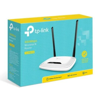 ROUTER WI-FI 300Mbps 2 Antenne WIRELESS ACCESS POINT 4 port LAN +1 WAN TL-WR841N - Immagine 1 di 3