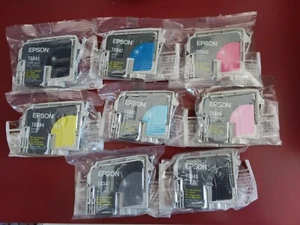 GENUINE EPSON INK T034 STYLUS PHOTO 2200 T0341-T0344-T0345-T0346-T0348 - Picture 1 of 1