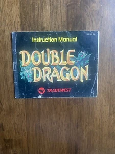 Double Dragon Nintendo NES Instruction Manual Only - Picture 1 of 2