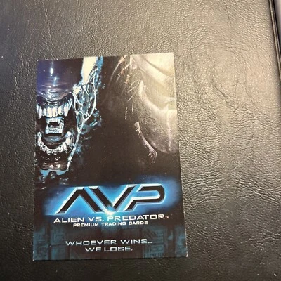 Jb9a Promo Alien Versus Predator 2004 InkWorks P1 Whoever Wins We Lose - Image 1 of 2