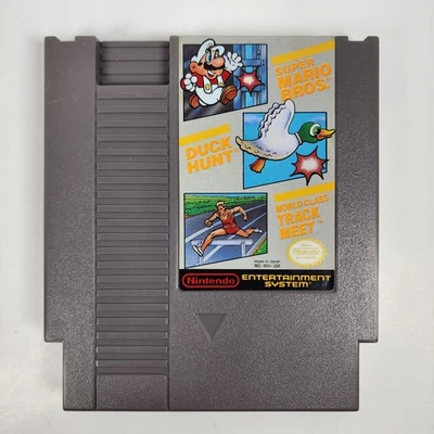 Solo cartucho Super Mario Bros./Duck Hunt/World Class Track Meet (Nintendo NES) Foto 1 de 4