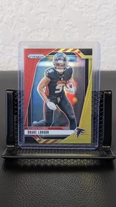 2024 Panini Prism Football Drake London Red And Yellow Prizm 36/44 - Picture 1 of 2