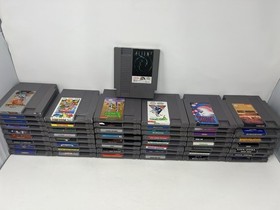 Huge 50 NES game lot, Punisher, Alien 3, Adult Collection, Tested Working!