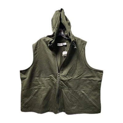 Vintage Y2K Fashion Bug Women's denim 26/28 Army green Khaki - Image 1 of 4