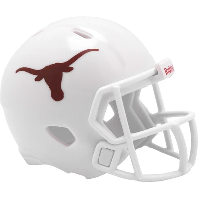 Texas Longhorns NCAA Revolution Mini Pocket Pro Size Football Helmet - Image 1 of 3