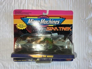 Star Trek Micro Machines Movies USS Excelsior Klingon Bird of Prey USS Reliant - Picture 1 of 7