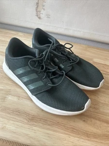Pre-owned Women's Adidas Cloudfoam Dark Teal Green Sneakers Size 8 - Picture 1 of 9