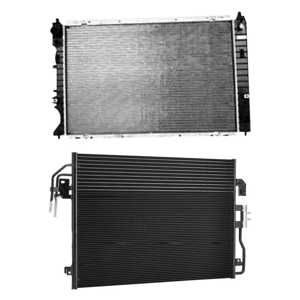 For Mercury Mariner 2008 TYC BNDL-474372 Radiator & Condenser Kit - Image 1 of 1
