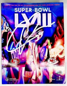 Chris Jones Signed Super Bowl Program LVIII Kansas City Chiefs Metabilia COA - Picture 1 of 1
