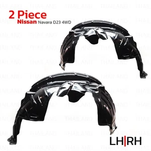 Fits Nissan Frontier Navara D23 4WD 2015 '24 Front Plastic Inner Fender Liner - Picture 1 of 6