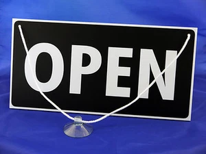 Offenes / geschlossenes Schild - Hängeschild - Schaufenster / Türschild "EXTRA GROSS" - Bild 1 von 10