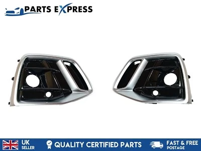 AUDI Q5 SQ5 2020-2023 НОВЫЙ OE S ЛИНИЯ ПЕРЕДНИЙ БАМПЕР ПРОТИВОТУМАННЫЕ РЕШЕТКИ ПАРА LH И RH ОТДЕЛКА - Изображение 1 из 4