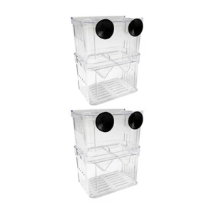2pcs Fish Tumbler Fish Tank Acclimation Box Aquarium Box - Picture 1 of 12