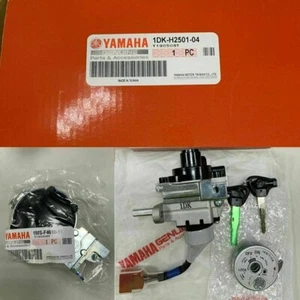 Genuine Ignition Switch Assy + Fuel Tank Cap Set for Yamaha SMAX 155 2015-2020 - Picture 1 of 3