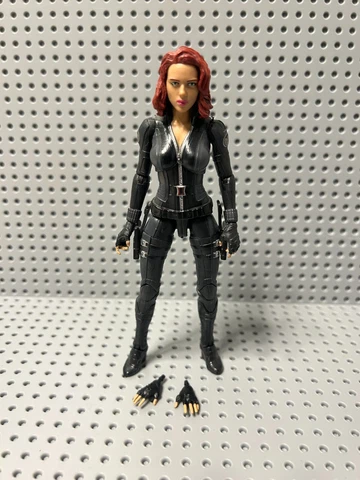 Marvel Legends Black Widow 6" Figure Mandroid BAF Series Winter Soldier Cover
