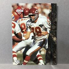 1995 Collector’s Edge Excalibur Joe Montana 107 Football Card Kansas City Chiefs