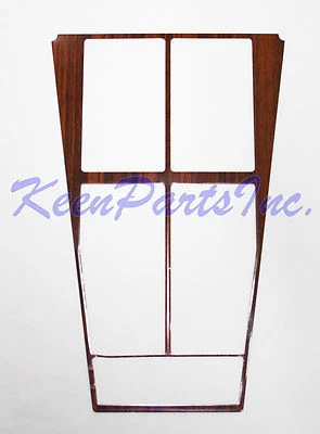 1970-1971 C3 Chevrolet Corvette Woodgrain Console Insert With Air Conditioning - Image 1 of 3