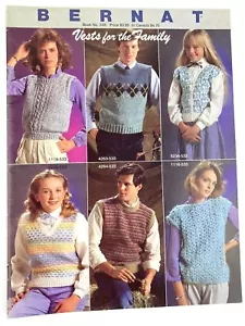 Bernat Strickwesten für die Familie Strickmuster Buch Nr. 533 1984 - Bild 1 von 5