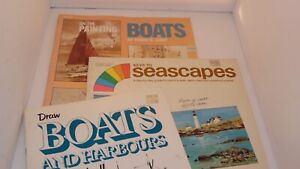 How to Paint Boats and Seascapes Vintage First Edition Collection