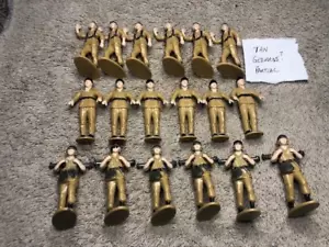 Partially Painted Plastic German WW2 Soldiers, 1/32(?), 30x Figures PLEASE READ - Picture 1 of 6