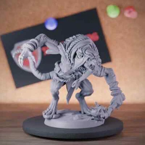Ratmen Brute Miniatur Rattenoger Dungeons and Dragons Mini DnD 5e TTRPG - Bild 1 von 8