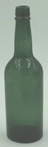 E. G. Beer or Soda Bottle - Emerald Green - Picture 1 of 5